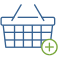 Icon shopping basket